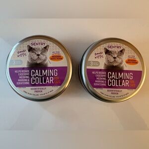 Sentry Cat Calming Collars - 4 of them